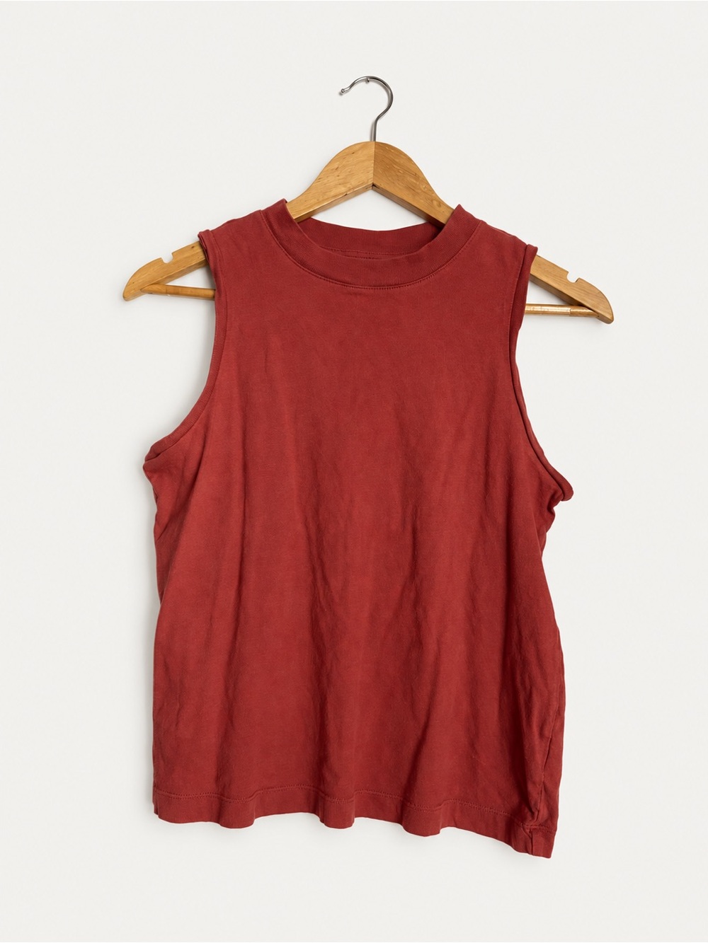 A New Day Rust Red Muscle Tank Top XS